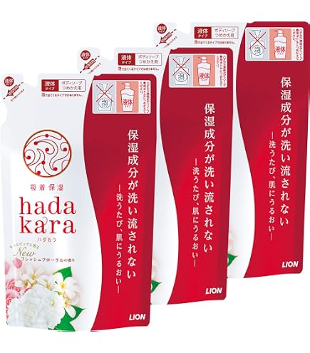 Amazon | hadakara ボディーソープフレッシュフローラルの香り